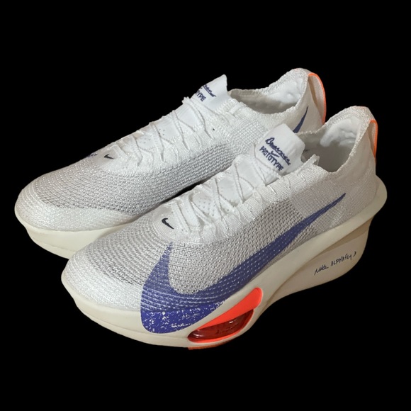 Nike ALPHAFLY NEXT%3 PROTO WHITE/BLUE Unisex M/10.5 W/12 EUC 1X - Picture 2 of 16